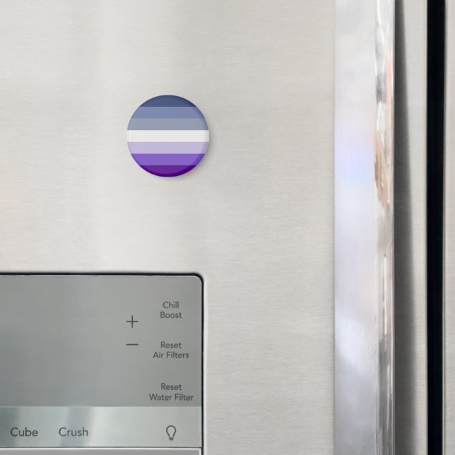 SlipperyJoe's Butch Lesbian Pride Flag Schwulenges Magnet (In Situ (Kühlschrank))