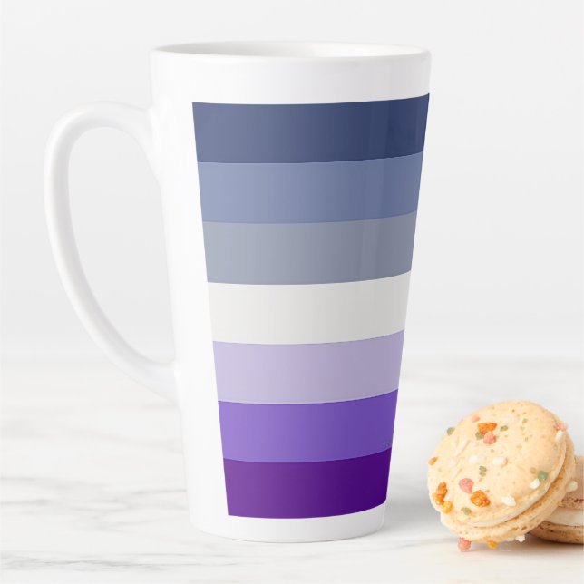 SlipperyJoe's Butch Lesbian Pride Flag Schwulenges Milchtasse (Beispiel)