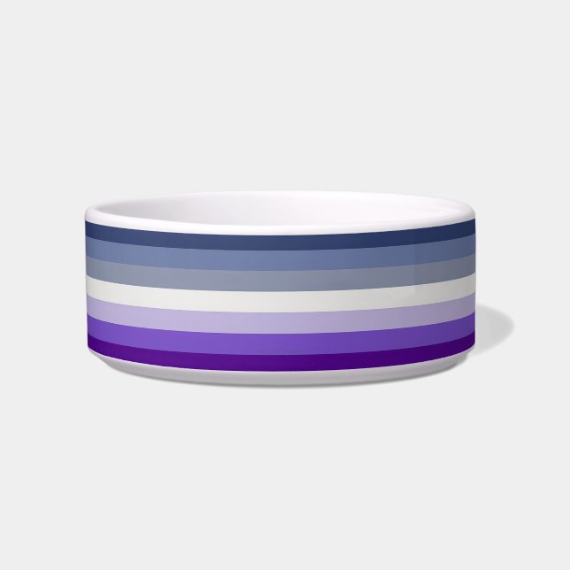 SlipperyJoe's Butch Lesbian Pride Flag Schwulenges Napf (Vorderseite)