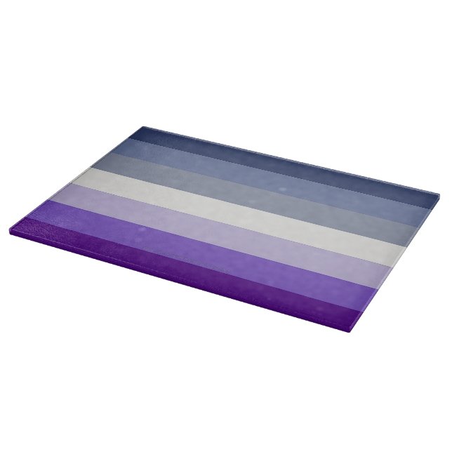 SlipperyJoe's Butch Lesbian Pride Flag Schwulenges Schneidebrett (Ecke)