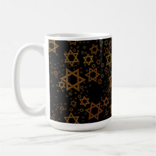 SlipperyJoe's Chanukka-themed Stern David künstler Kaffeetasse
