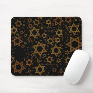 SlipperyJoe's Chanukka-themed Stern David künstler Mousepad