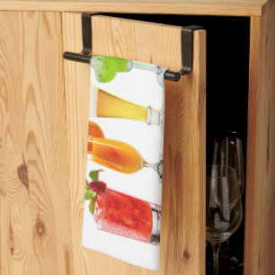 SlipperyJoe's Cheers Alkohol Cocktail Pride neon c Geschirrtuch