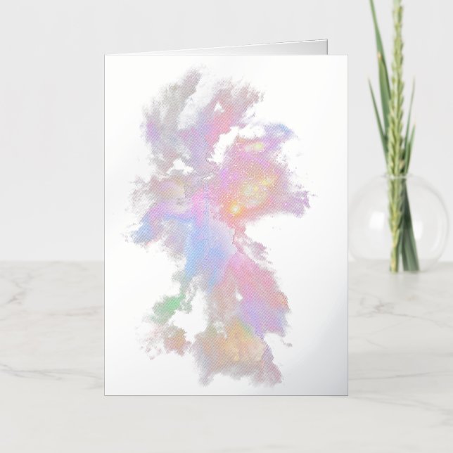 SlipperyJoe's Cloud-Artwork abstrakte, lebendige S (Vorderseite)