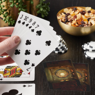SlipperyJoe's dampfgetriebene Neujahrs-Rundgang-Me Spielkarten