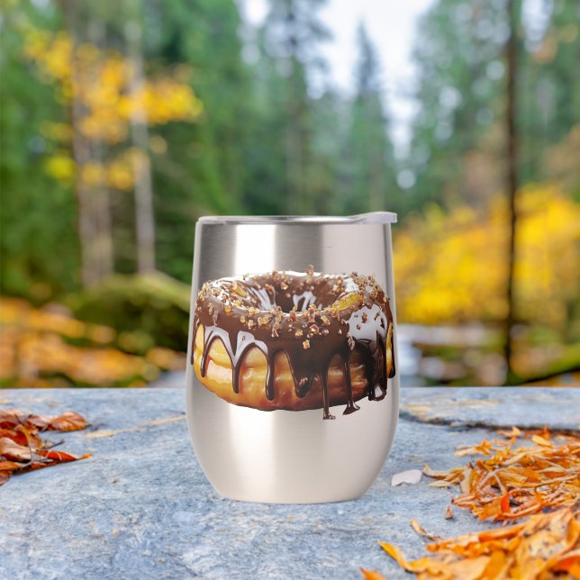 SlipperyJoe's dekadenter Donut, bedeckt mit dicker (Außenbereich)