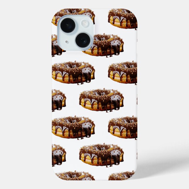 SlipperyJoe's dekadenter Donut, bedeckt mit dicker Case-Mate iPhone Hülle (Rückseite)
