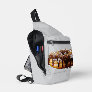 SlipperyJoe's dekadenter Donut, bedeckt mit dicker Crossbody Bag