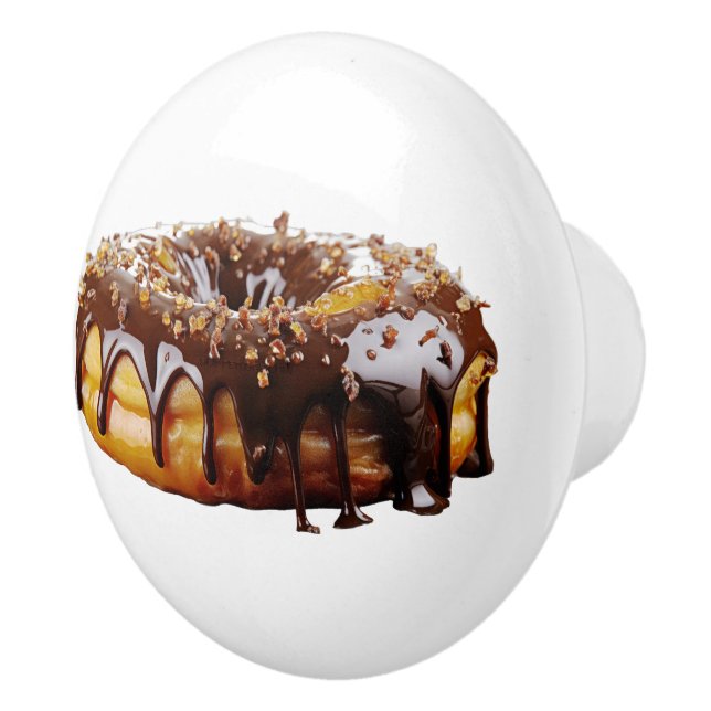SlipperyJoe's dekadenter Donut, bedeckt mit dicker Keramikknauf (Rechts)