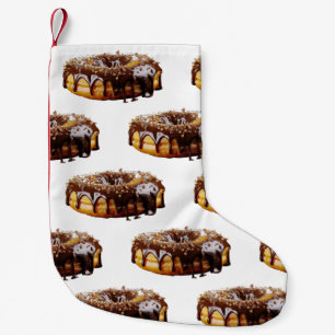 SlipperyJoe's dekadenter Donut, bedeckt mit dicker Kleiner Weihnachtsstrumpf