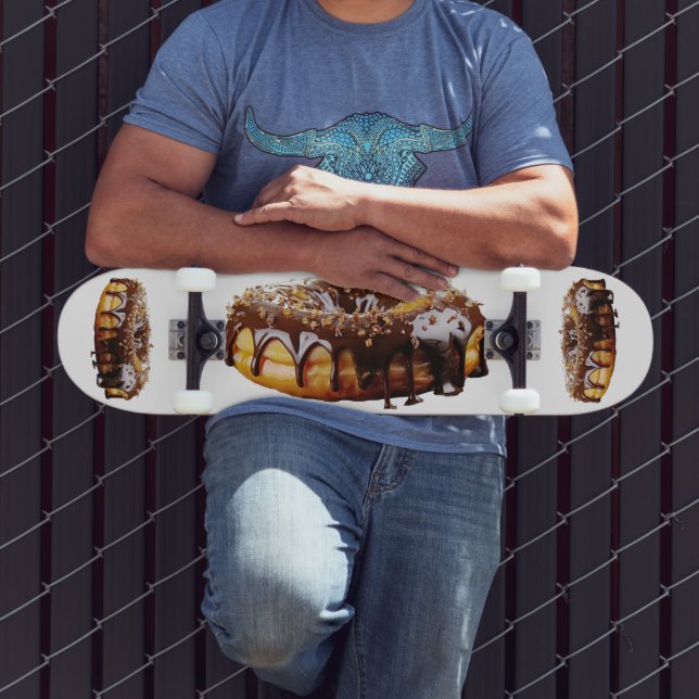 SlipperyJoe's dekadenter Donut, bedeckt mit dicker Skateboard (Außenbereich 3)