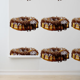 SlipperyJoe's dekadenter Donut, bedeckt mit dicker Tapete