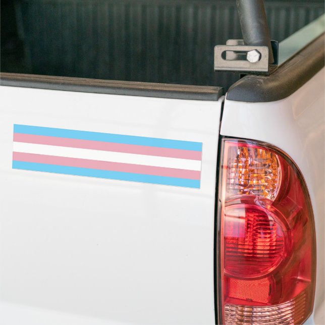 SlipperyJoe's Diversity-Markierung für Transgender Autoaufkleber (Auf Lkw)