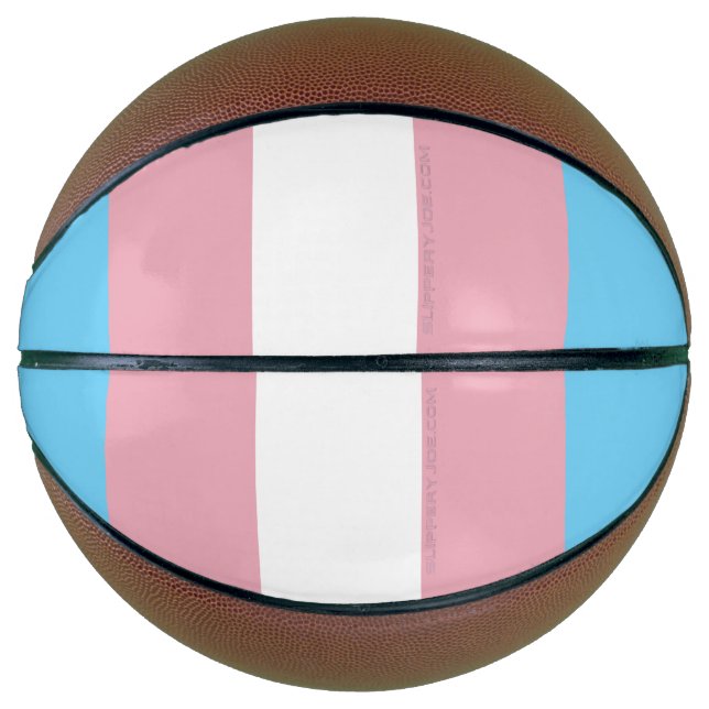 SlipperyJoe's Diversity-Markierung für Transgender Basketball (Vorderseite)