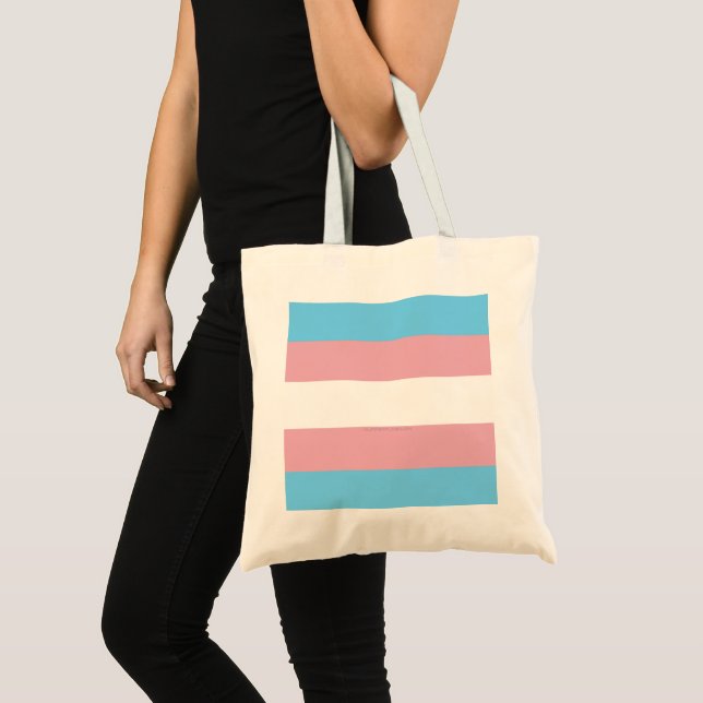 SlipperyJoe's Diversity-Markierung für Transgender Tragetasche (Vorderseite (Produkt))