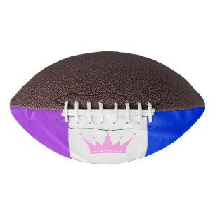 SlipperyJoe's Drag-Culture-Stolzflagge lila Geist Football