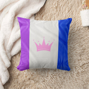 SlipperyJoe's Drag-Culture-Stolzflagge lila Geist Kissen