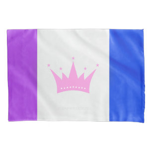 SlipperyJoe's Drag-Culture-Stolzflagge lila Geist Kissenbezug