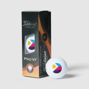 SlipperyJoes dreifarbige Polyamorie-Stolzflagge dr Golfball