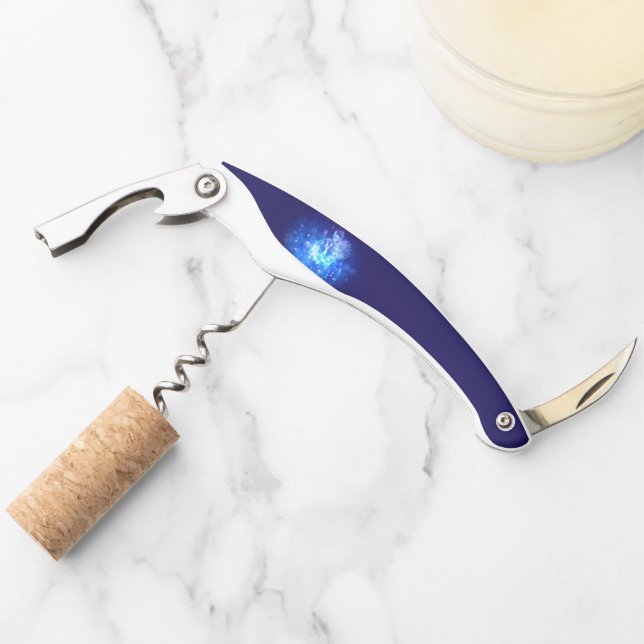 SlipperyJoe's electric thrill New Year’s Eve clock Kellnermesser (Vorderseite)