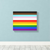 SlipperyJoe's Eleven Stripe Pride Flag verbindet P