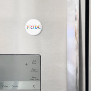 SlipperyJoe's farbenfrohe kreative Pride-themed Te Magnet