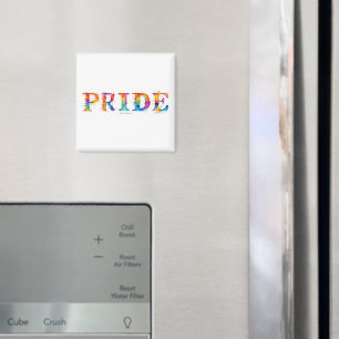 SlipperyJoe's farbenfrohe kreative Pride-themed Te Magnet