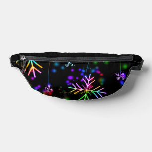 SlipperyJoe's festliche lebendige Weihnachtsatmosp Bauchtasche