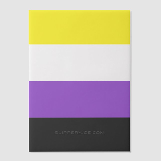 SlipperyJoe's Gay-Geschenke aus dem nichtbinären P (Vorderseite)