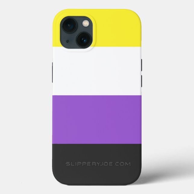 SlipperyJoe's Gay-Geschenke aus dem nichtbinären P Case-Mate iPhone Hülle (Rückseite)