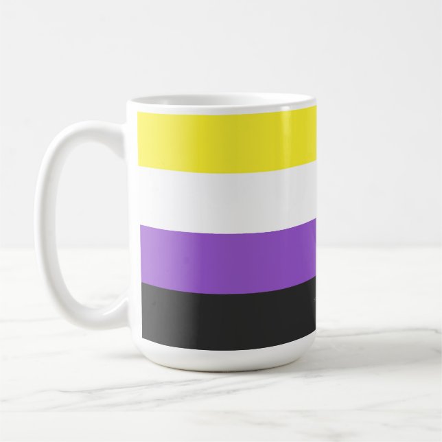 SlipperyJoe's Gay-Geschenke aus dem nichtbinären P Kaffeetasse (Links)