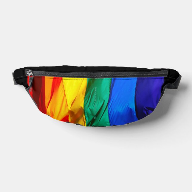 SlipperyJoe's Gay Pride-Fahne schwänzen Stolzfarbe Bauchtasche (Ablage )