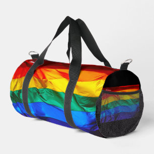 SlipperyJoe's Gay Pride-Fahne schwänzen Stolzfarbe Duffle Bag