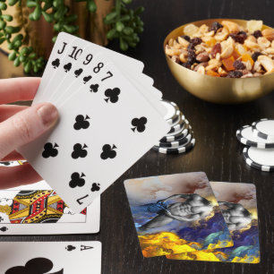 SlipperyJoe's Graustufen-Männerkörperphysik schrei Spielkarten
