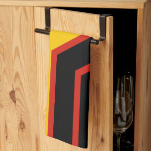 SlipperyJoe's Gummi-Stolzflagge Pfeile Chevron sti Geschirrtuch