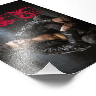 SlipperyJoe's Halloween blasse vampirische Figur Z Fotodruck