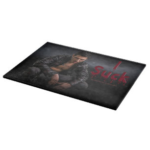SlipperyJoe's Halloween blasse vampirische Figur Z Schneidebrett