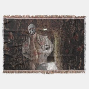 SlipperyJoe's Halloween durchsichtiger Geist-ähnli Decke