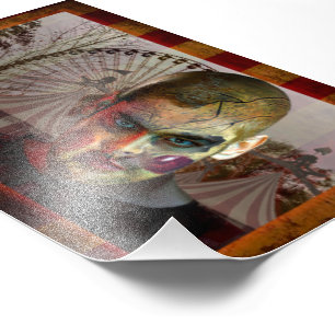 SlipperyJoe's Halloween gruseliger Mann-Puppe surr Fotodruck