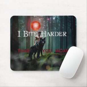 SlipperyJoe's Halloween hemdloser muskulöser Mann Mousepad