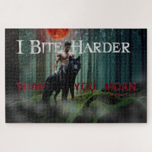 SlipperyJoe's Halloween-Hemdloser muskulöser Mann Puzzle