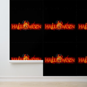 SlipperyJoe's Halloween massive feuersprühende Sch Tapete