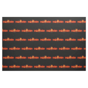 SlipperyJoe's Halloween massive feurige Beschriftu Stoff
