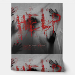 SlipperyJoe's Happy Halloween LGBTQIA Blatt Chili Tapete