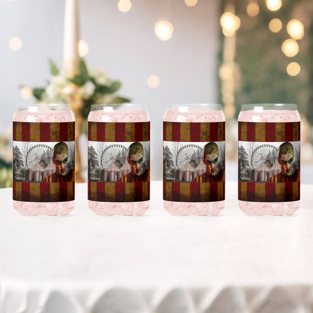 SlipperyJoe's Happy Halloween-Puppengesicht Dosenglas (Insitu (Hochzeit))