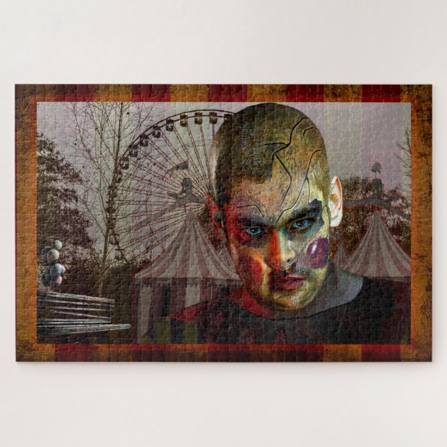 SlipperyJoe's Happy Halloween-Puppenspiel Puzzle (Horizontal)