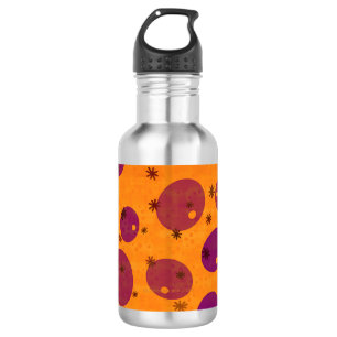 SlipperyJoe's Happy Hanukkah Jüdische Hebräische G Edelstahlflasche