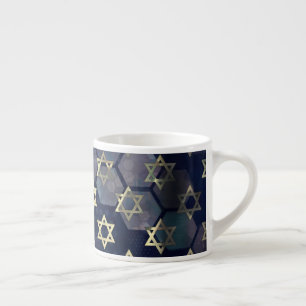 SlipperyJoe's Happy Hanukkah Multiple Star von Dav Espressotasse