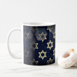 SlipperyJoe's Happy Hanukkah Multiple Star von Dav Kaffeetasse