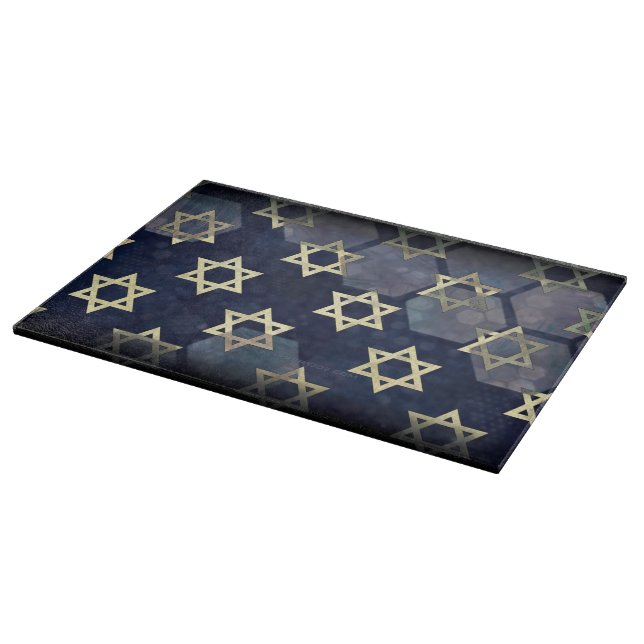 SlipperyJoe's Happy Hanukkah Multiple Star von Dav Schneidebrett (Ecke)